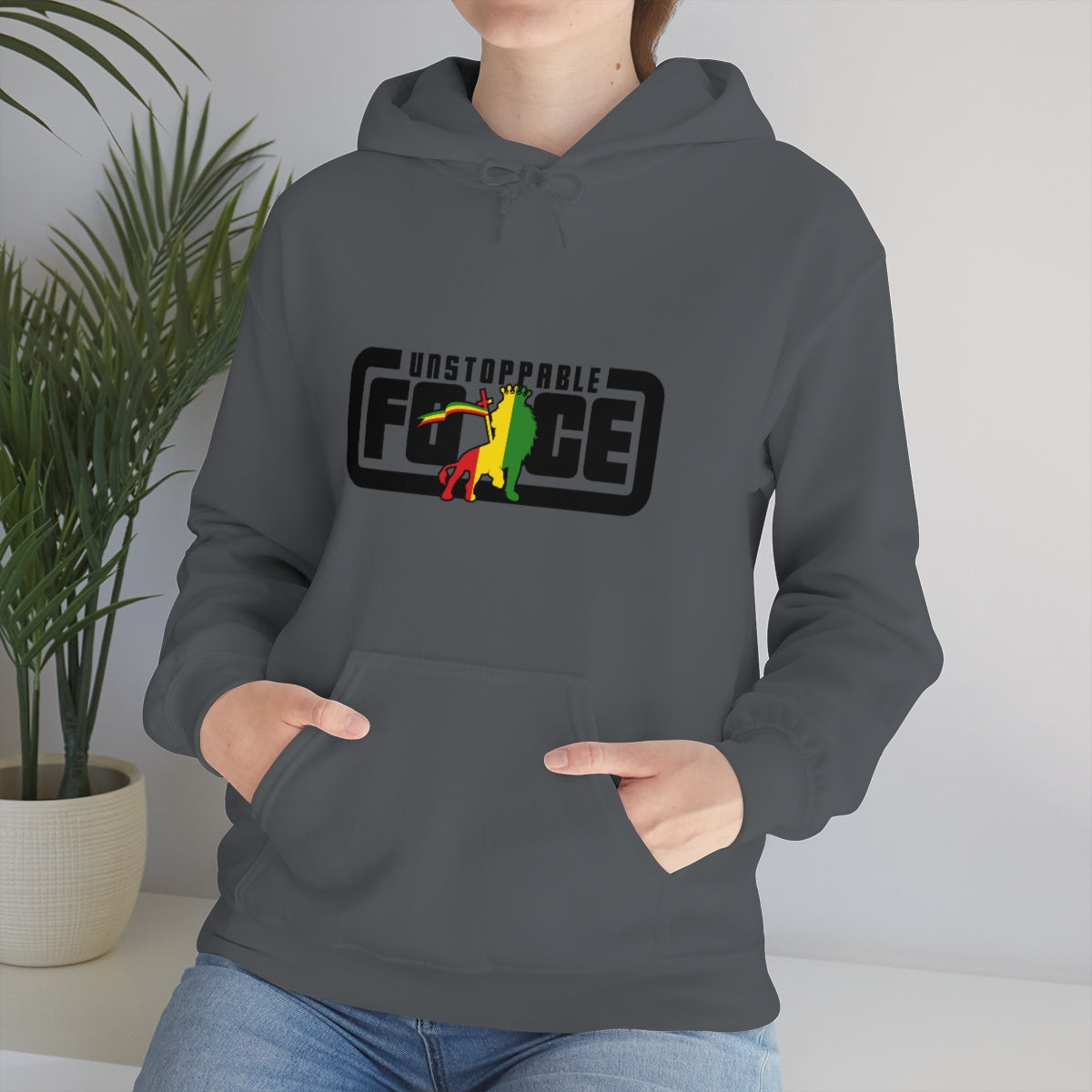 Unstoppable Force Unisex Heavy Blend™ Hooded Sweatshirt