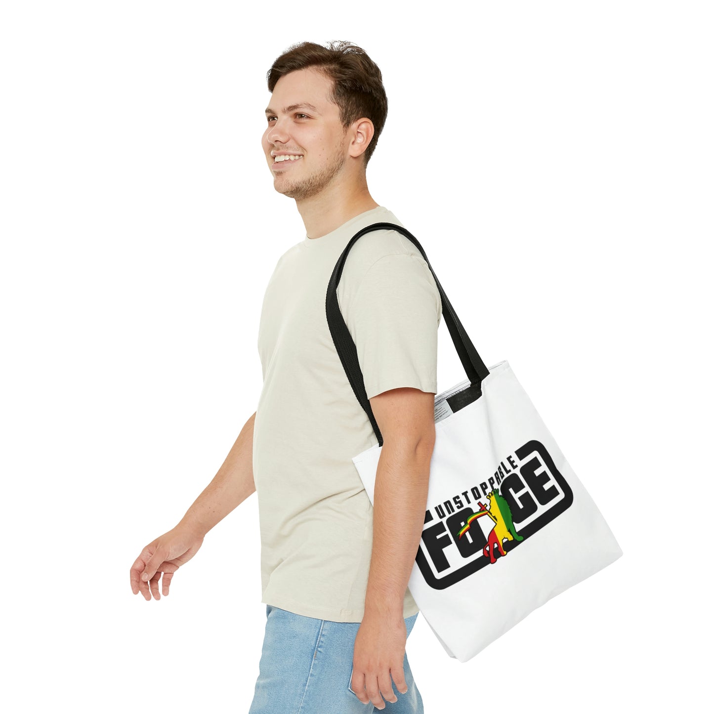 Unstoppable Force AOP Tote Bag