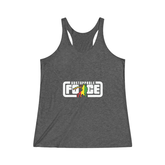UFB Women's Tri-Blend Racerback Tank
