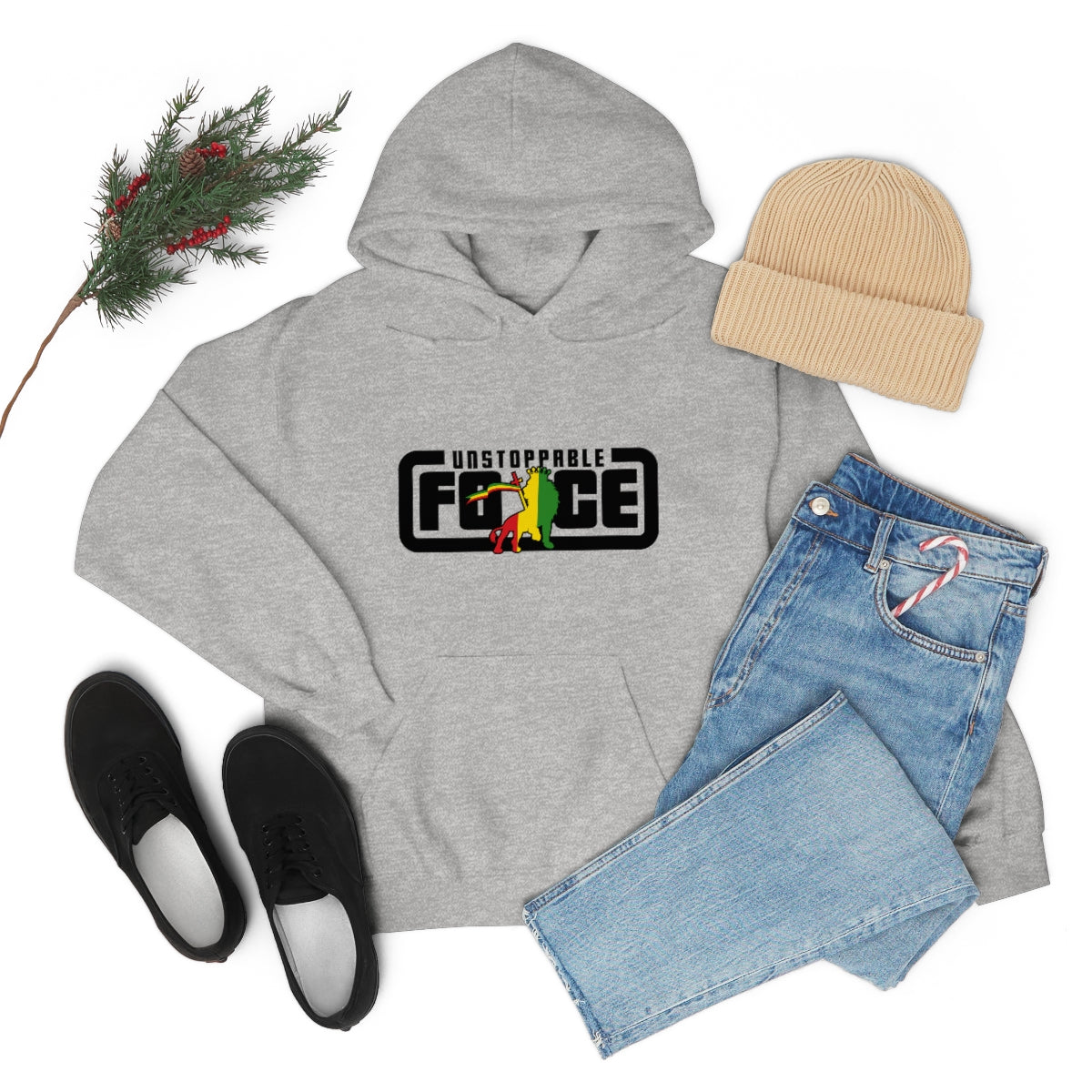 Unstoppable Force Unisex Heavy Blend™ Hooded Sweatshirt