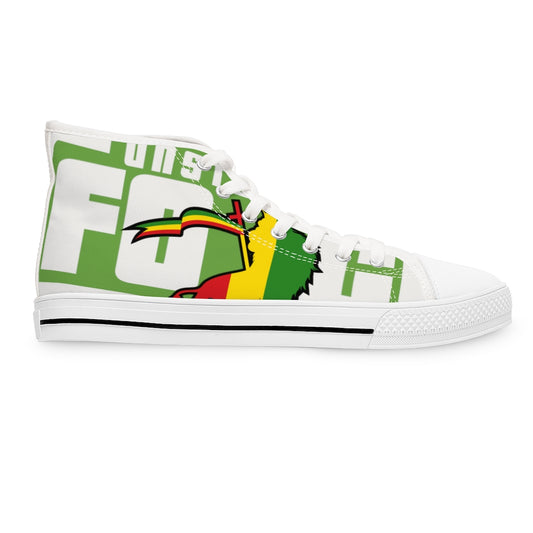 Unstoppable Force Full Banner Women's High Top Sneakers