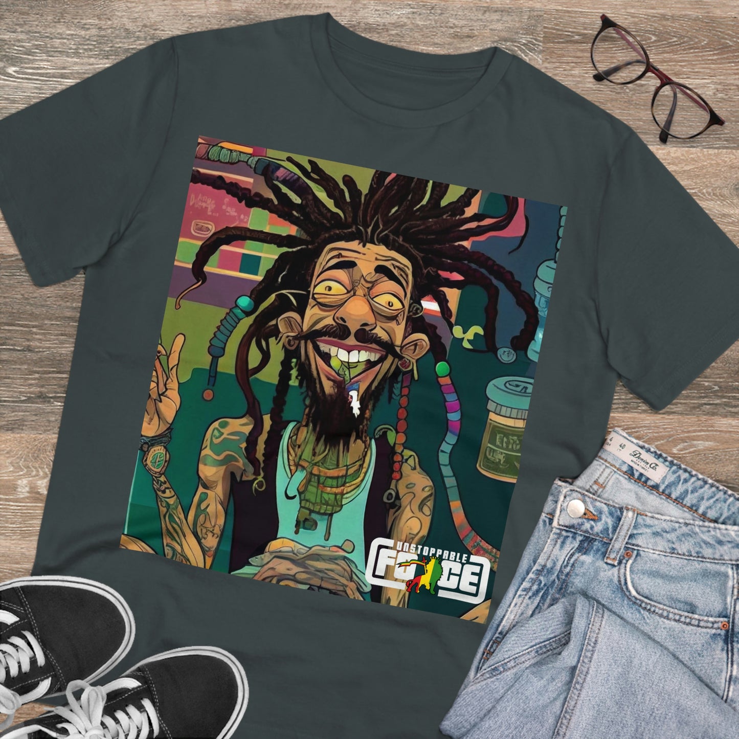 UFB Tattooed Rasta S02 Organic Creator T-shirt - Unisex