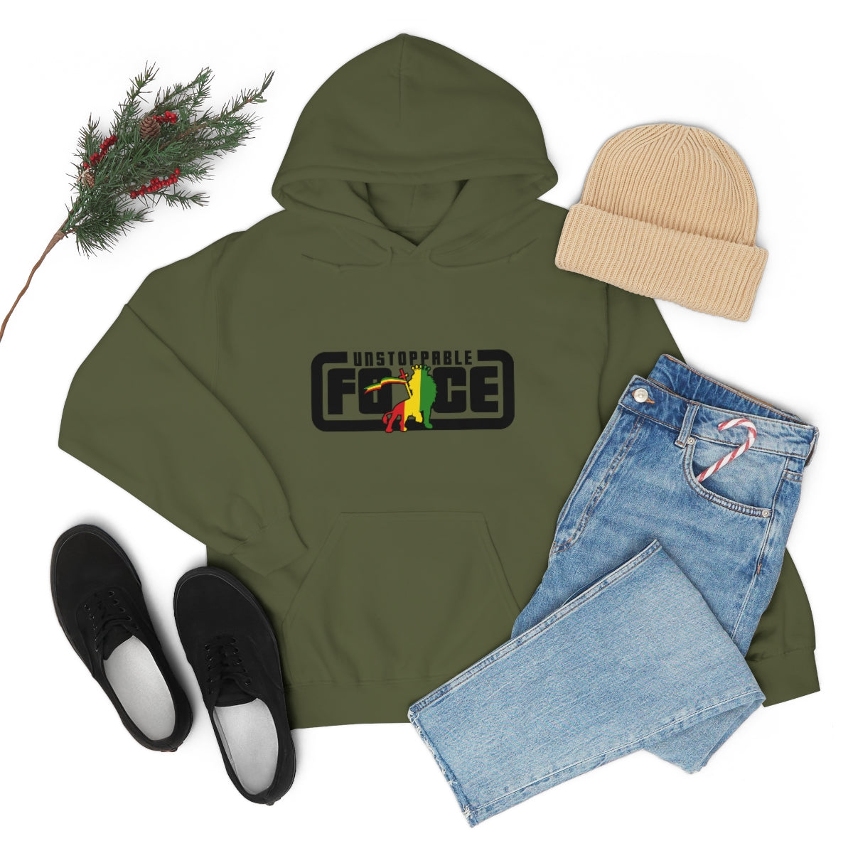 Unstoppable Force Unisex Heavy Blend™ Hooded Sweatshirt