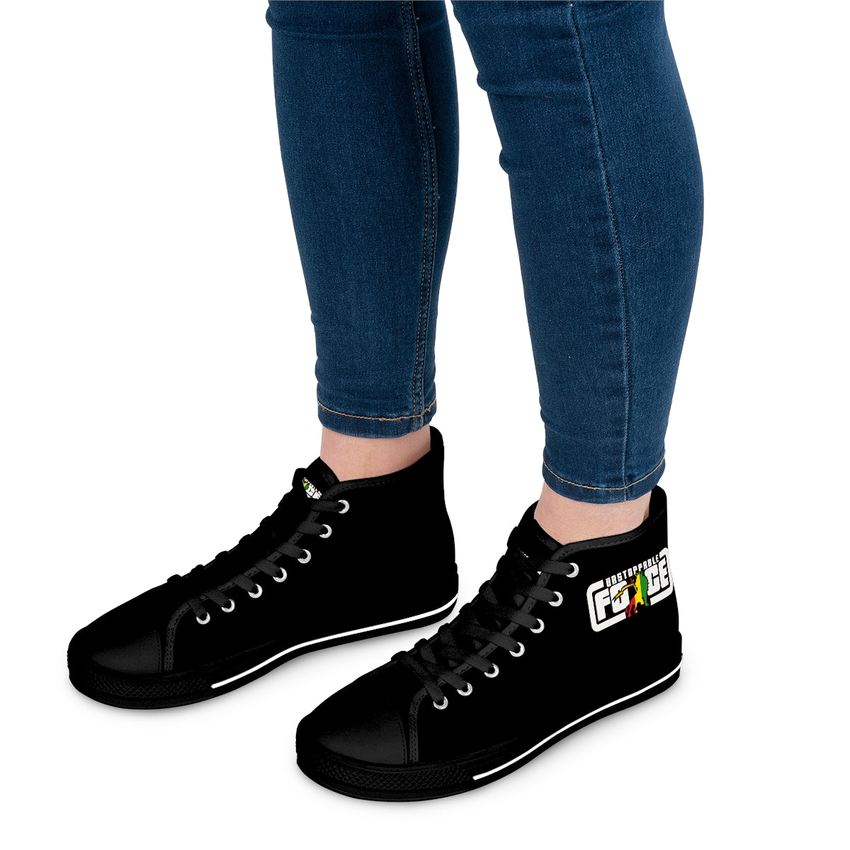Unstoppable Force Women's High Top Sneakers