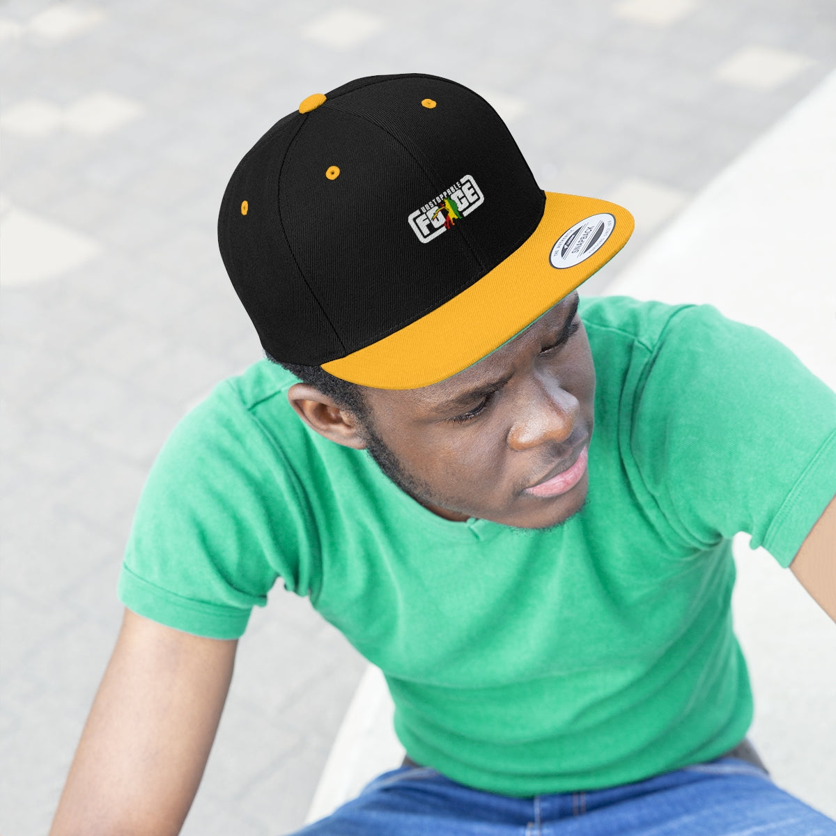 Unstoppable Force Unisex Flat Bill Hat