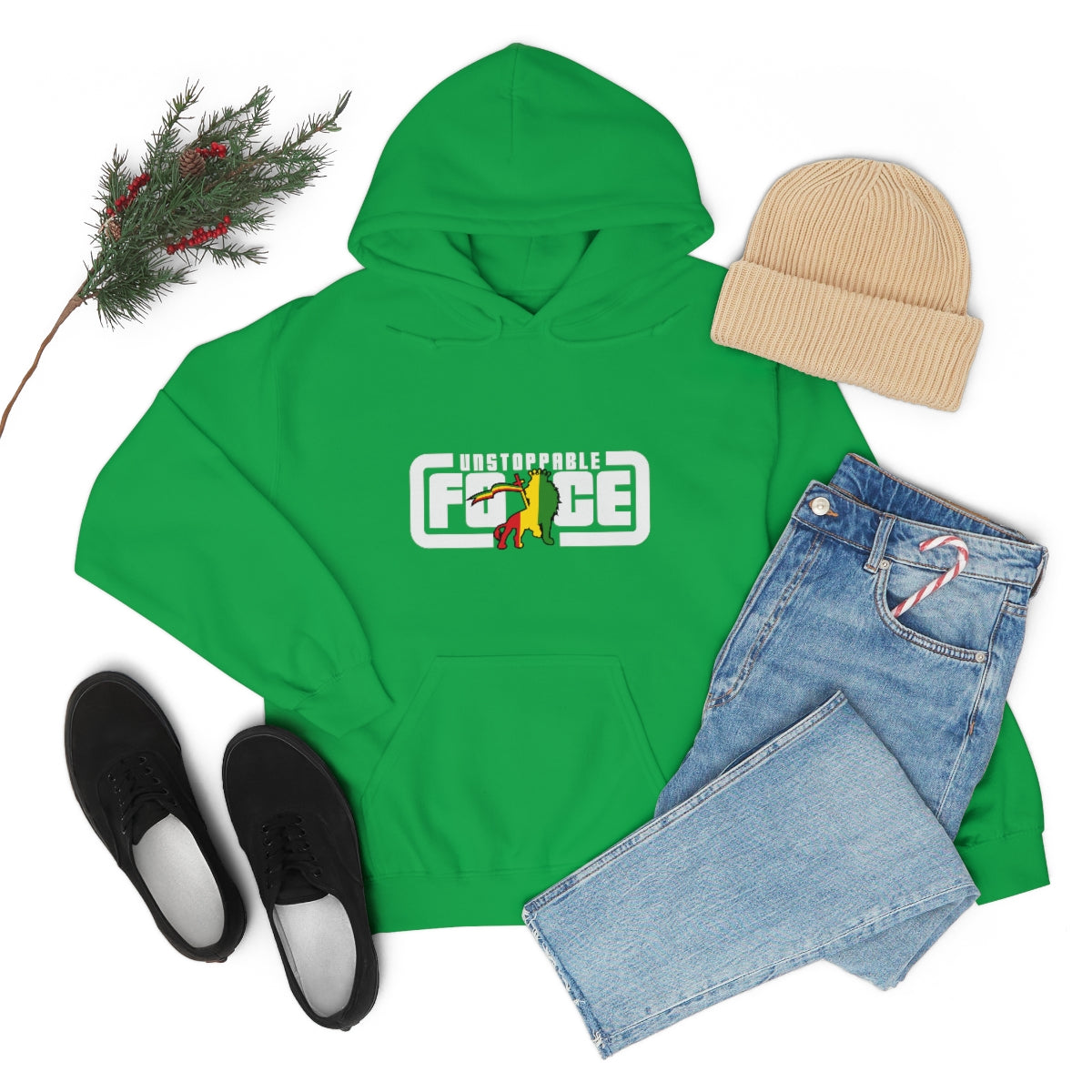 Unstoppable Force Unisex Heavy Blend™ Hooded Sweatshirt