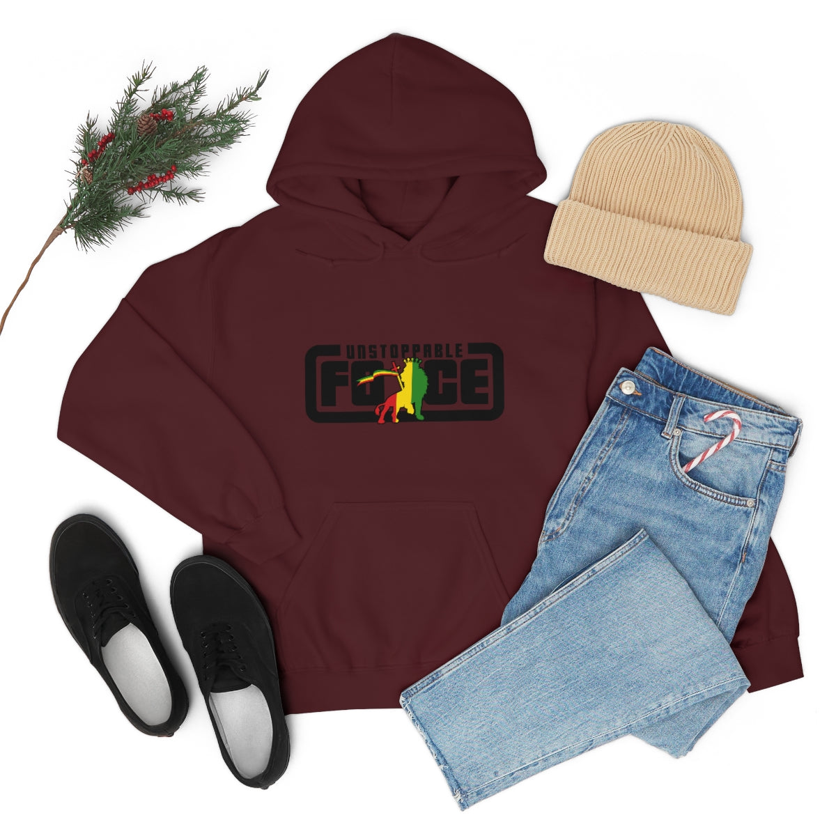 Unstoppable Force Unisex Heavy Blend™ Hooded Sweatshirt
