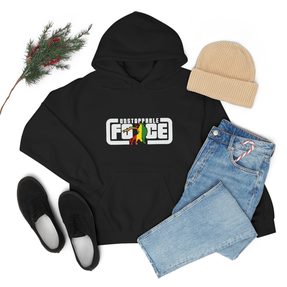 Unstoppable Force Unisex Heavy Blend™ Hooded Sweatshirt
