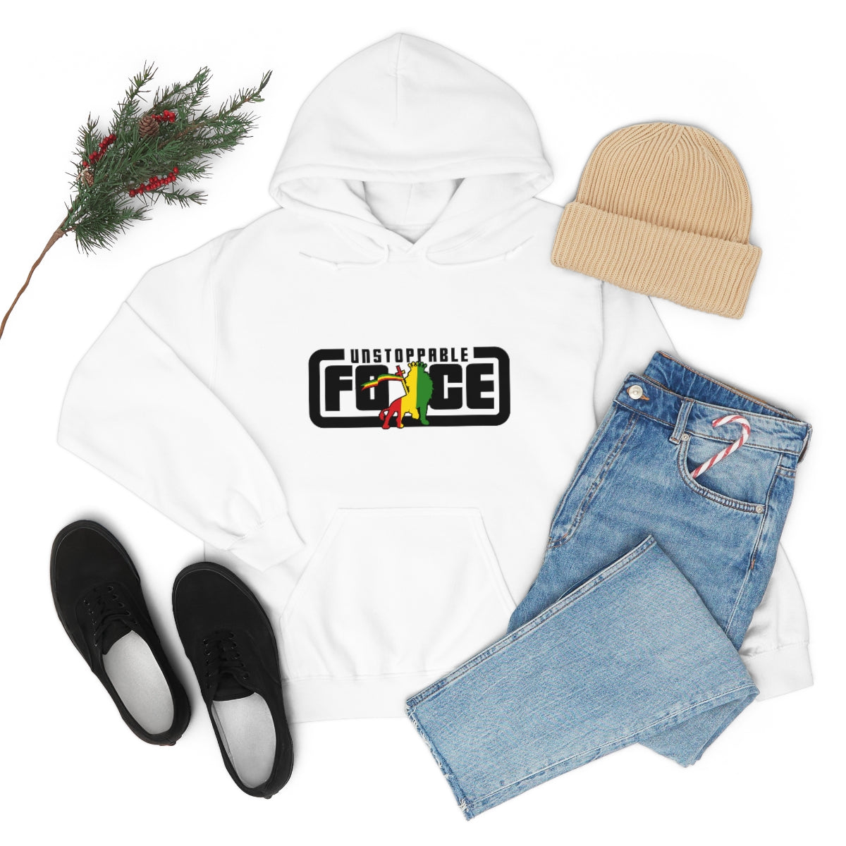Unstoppable Force Unisex Heavy Blend™ Hooded Sweatshirt