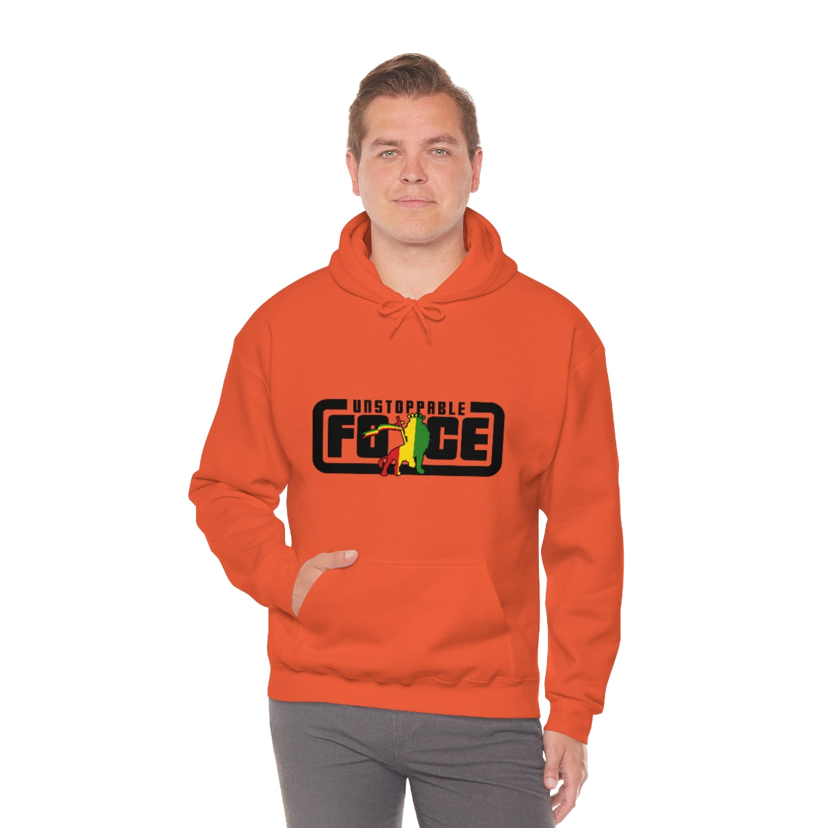 Unstoppable Force Unisex Heavy Blend™ Hooded Sweatshirt