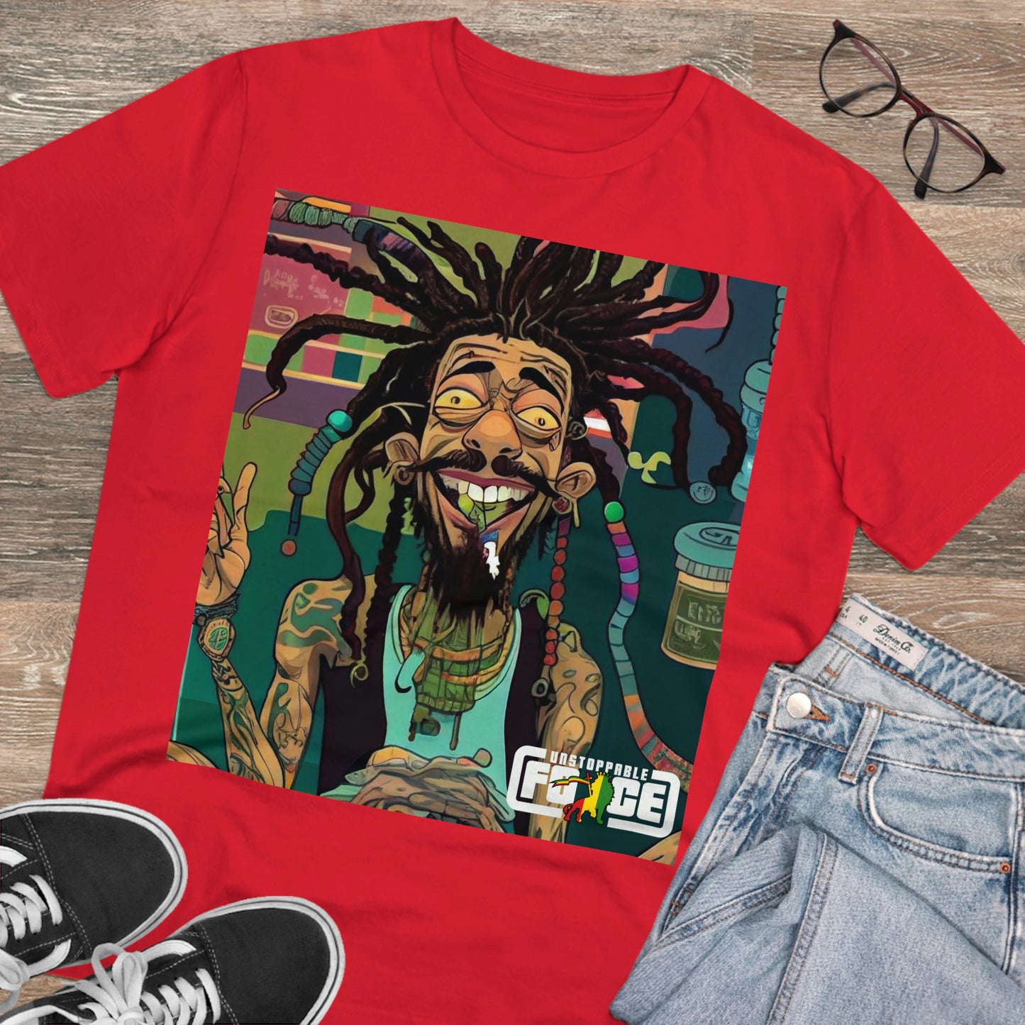 UFB Tattooed Rasta S02 Organic Creator T-shirt - Unisex