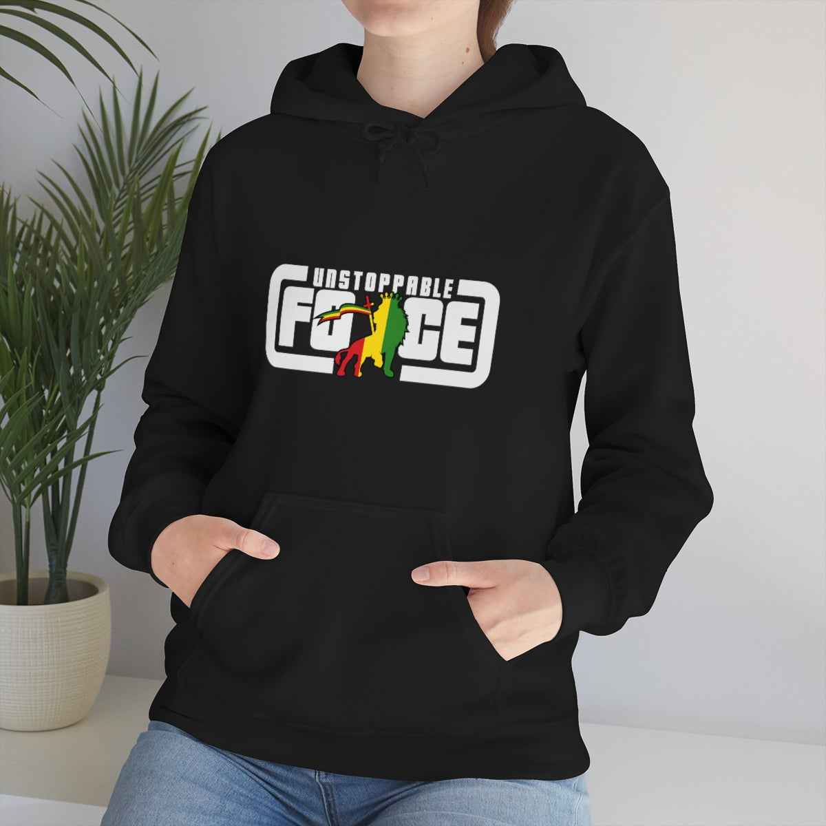 Unstoppable Force Unisex Heavy Blend™ Hooded Sweatshirt