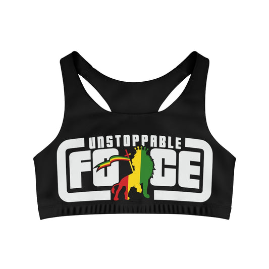 Unstoppable Force Seamless Sports Bra (AOP)