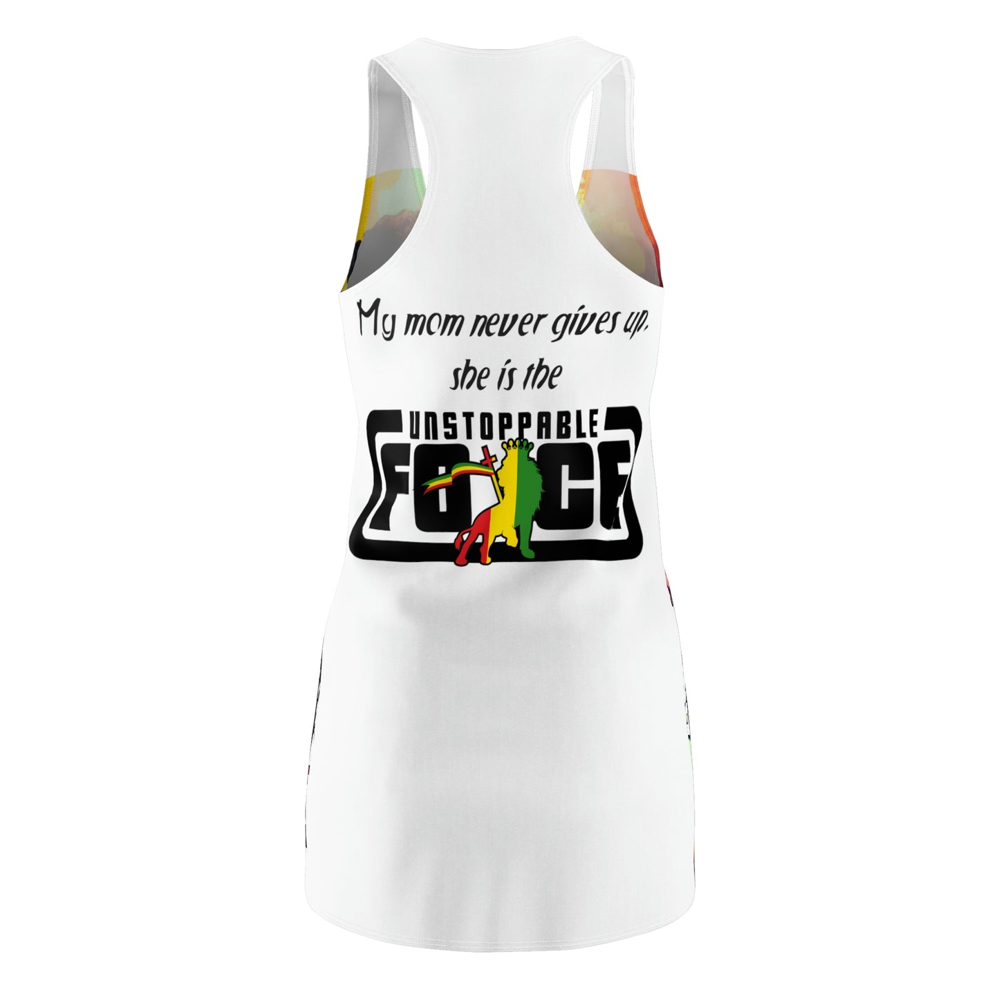 Women's Cut & Sew Racerback Dress (AOP)
