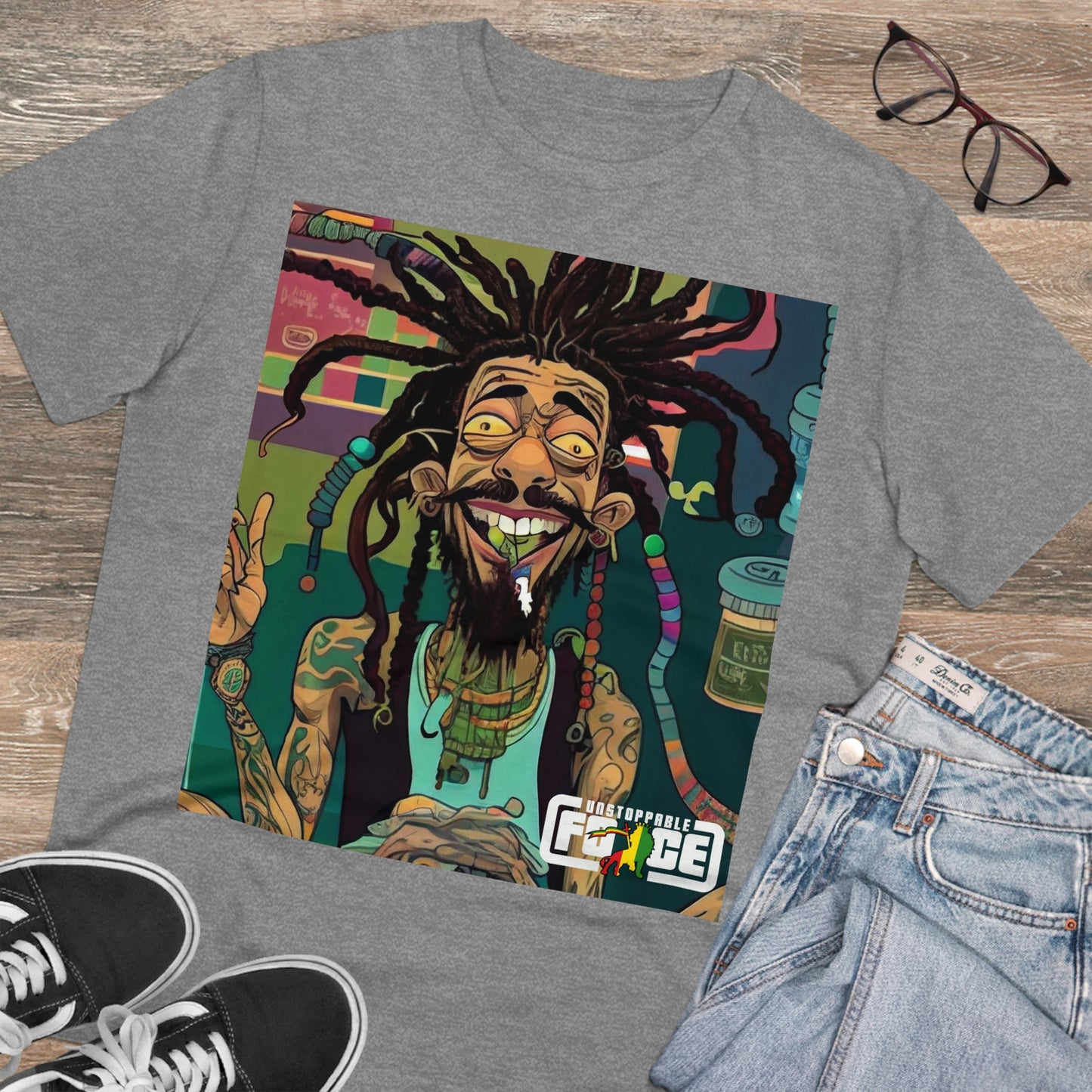 UFB Tattooed Rasta S02 Organic Creator T-shirt - Unisex