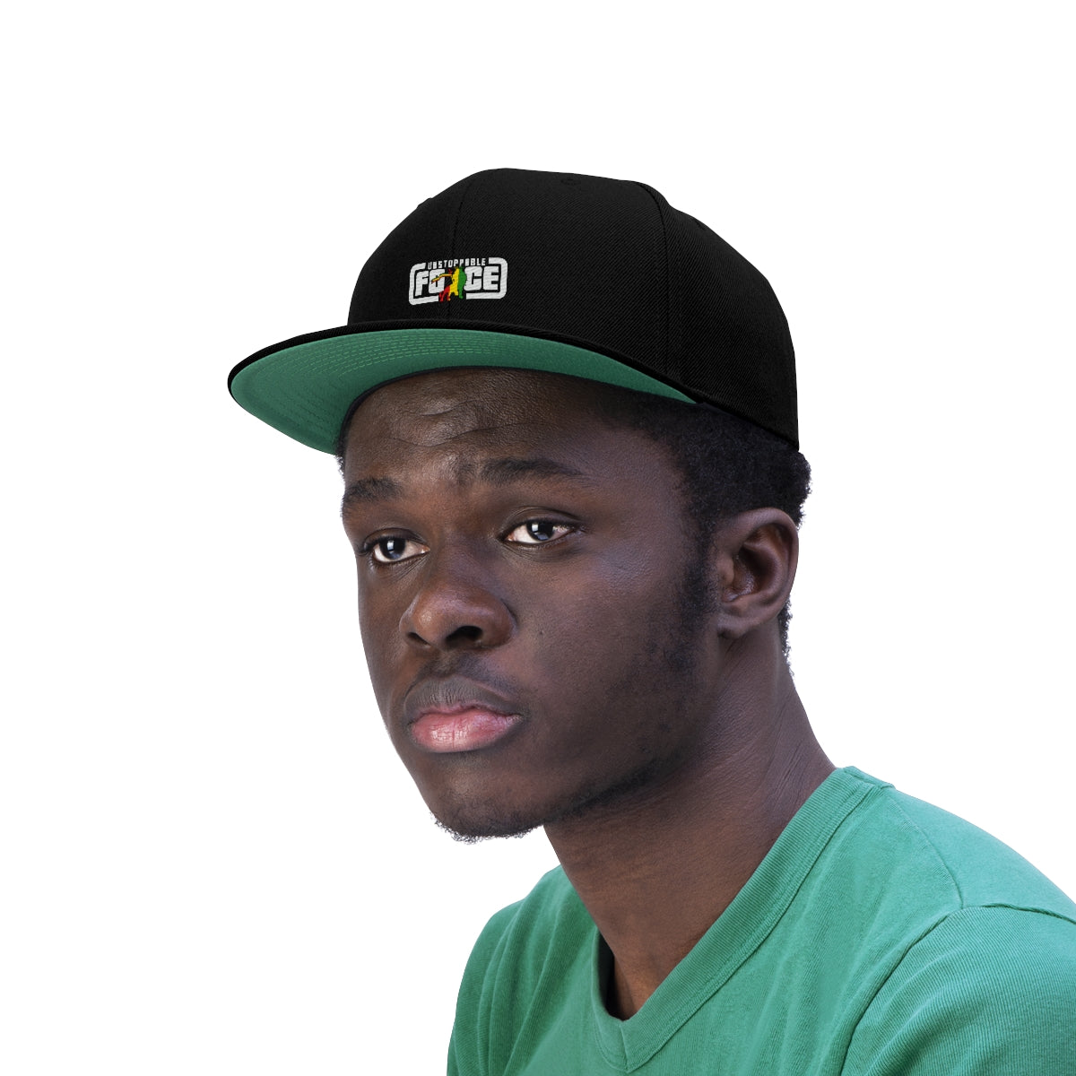 Unstoppable Force Unisex Flat Bill Hat