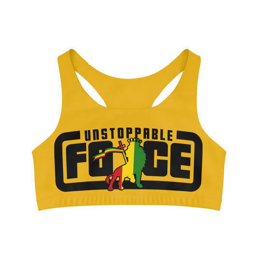 Unstoppable Force Seamless Sports Bra (AOP)