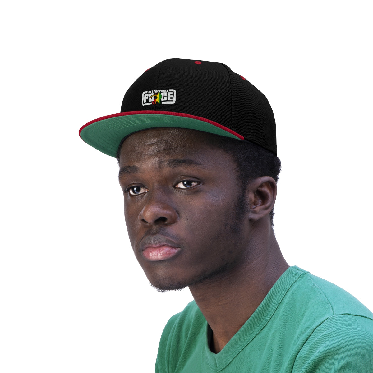 Unstoppable Force Unisex Flat Bill Hat