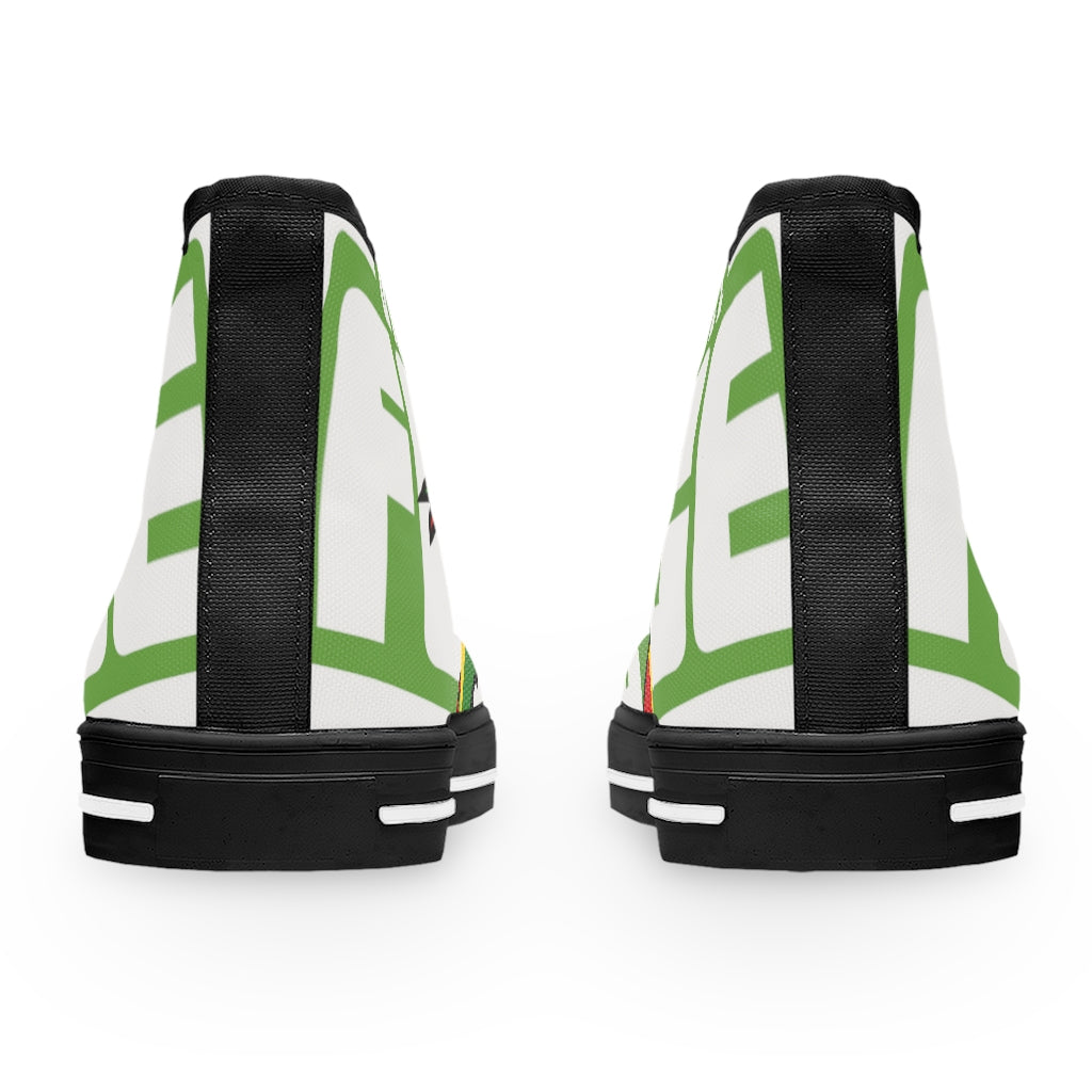 Unstoppable Force Full Banner Women's High Top Sneakers