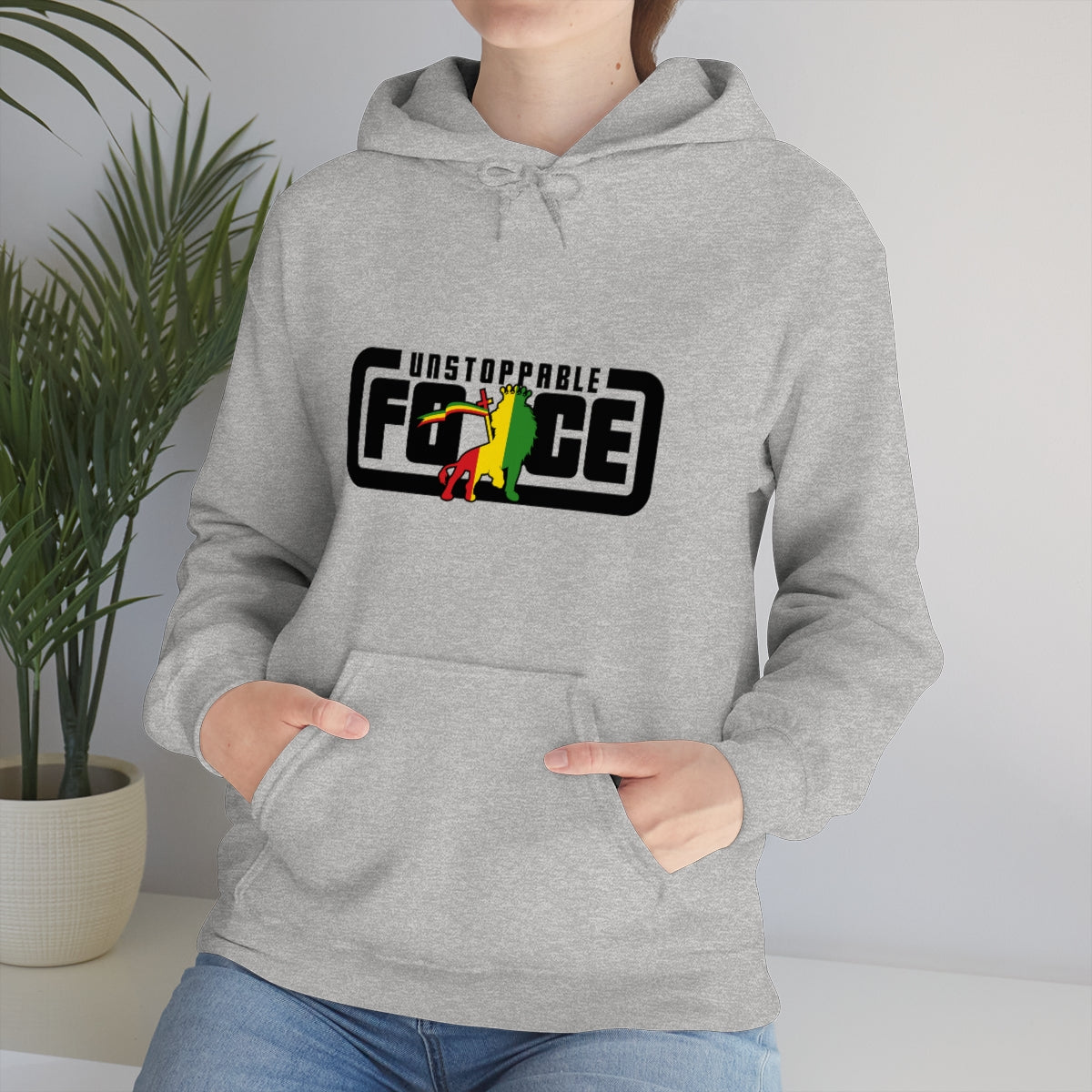 Unstoppable Force Unisex Heavy Blend™ Hooded Sweatshirt
