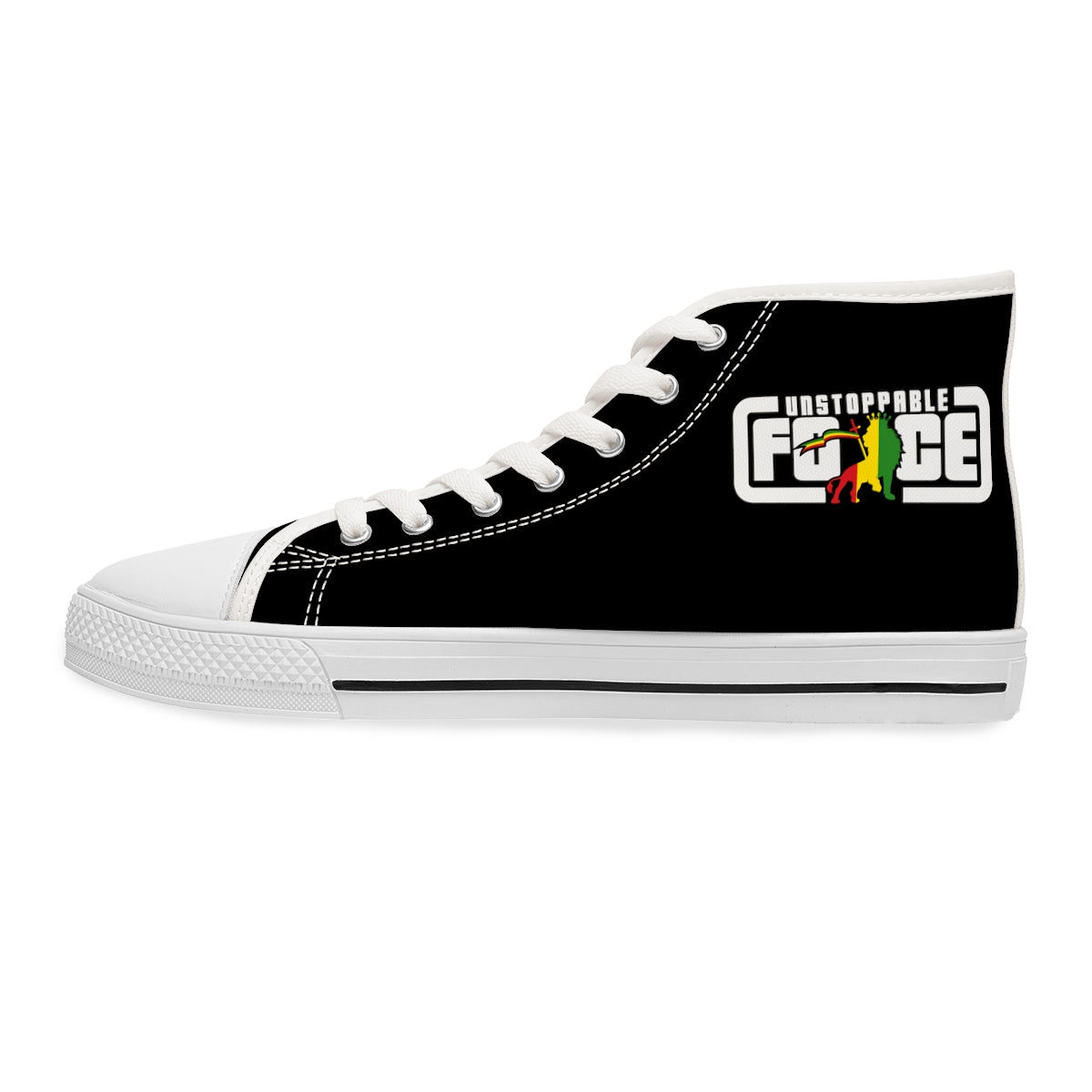 Unstoppable Force Women's High Top Sneakers