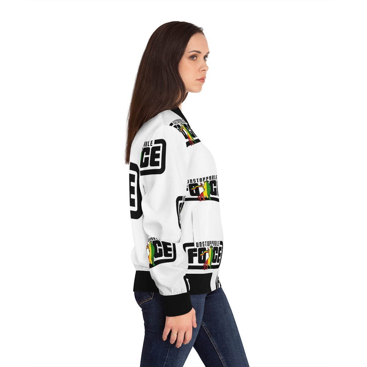 UFB Women's Bomber Jacket (AOP)