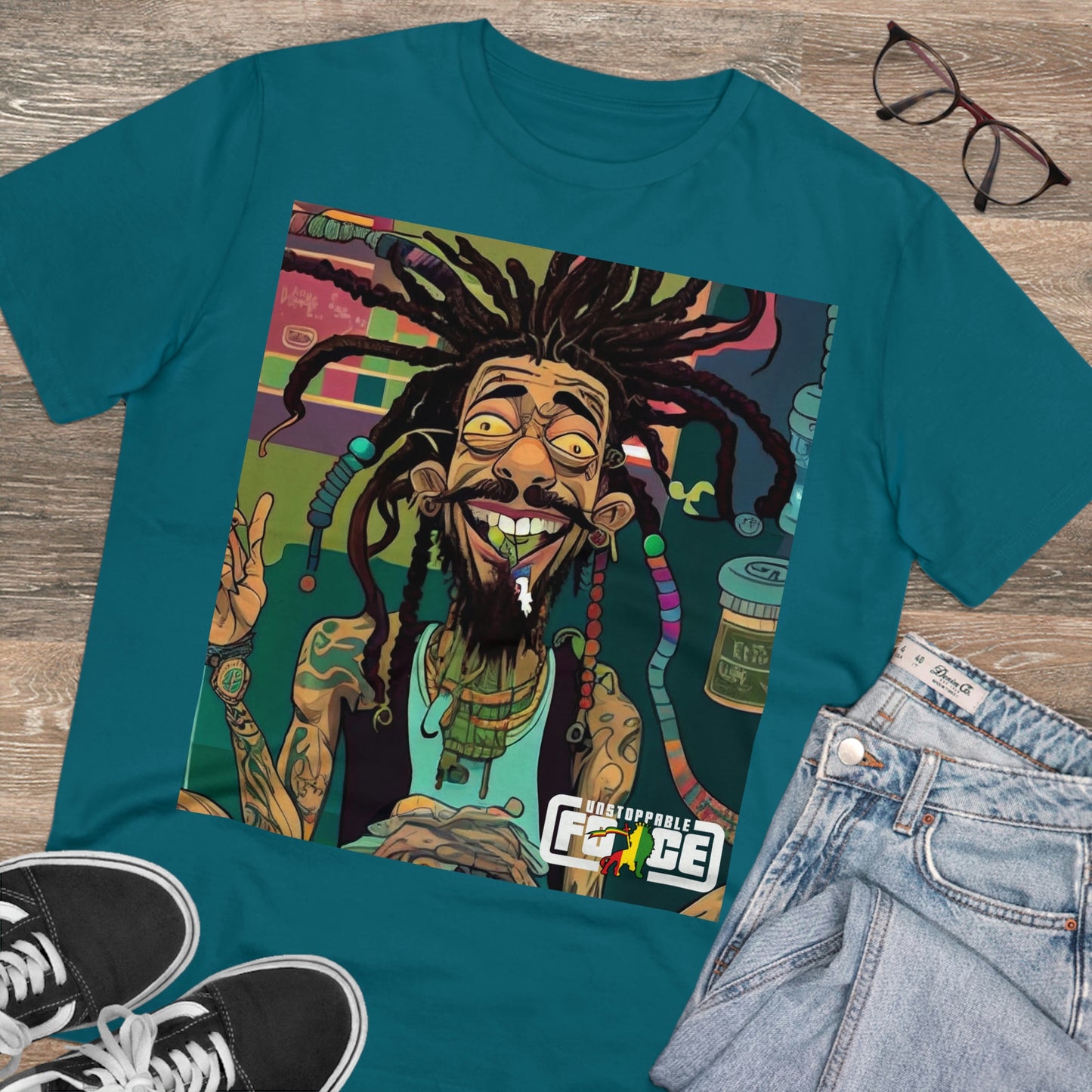 UFB Tattooed Rasta S02 Organic Creator T-shirt - Unisex