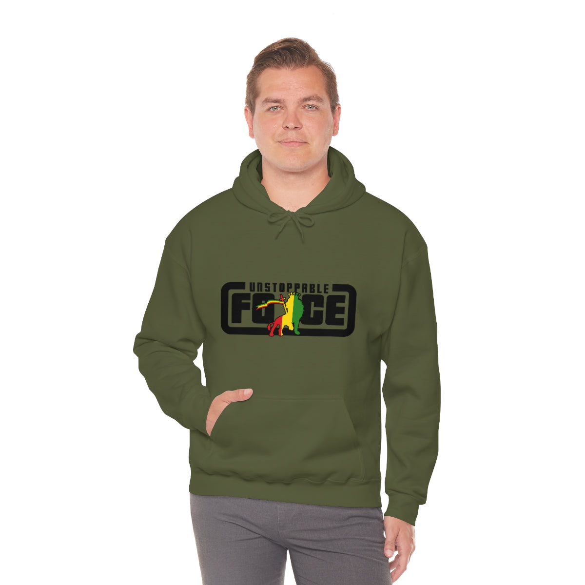 Unstoppable Force Unisex Heavy Blend™ Hooded Sweatshirt