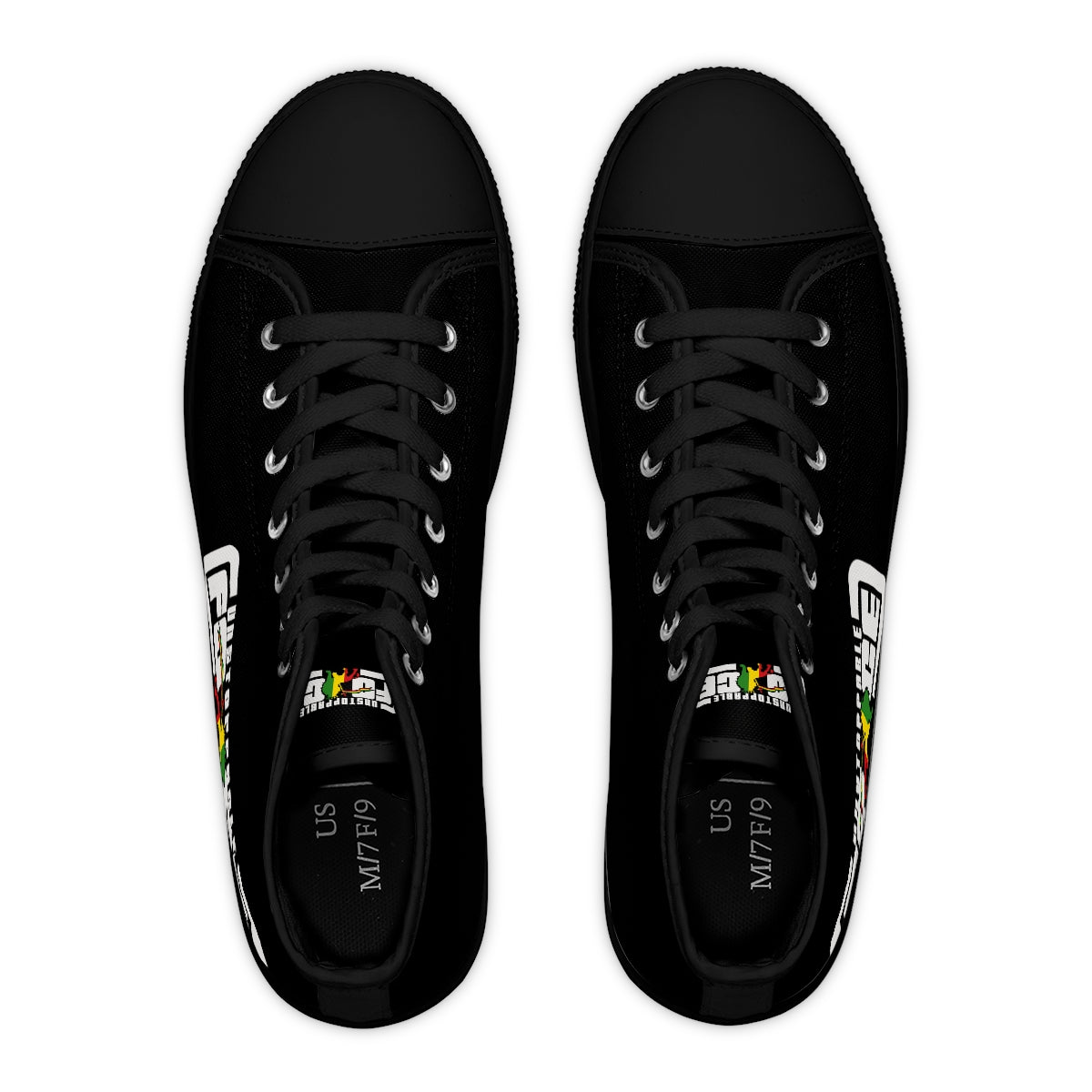 Unstoppable Force SQ banner Women's High Top Sneakers