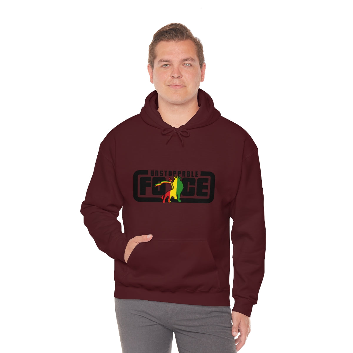 Unstoppable Force Unisex Heavy Blend™ Hooded Sweatshirt