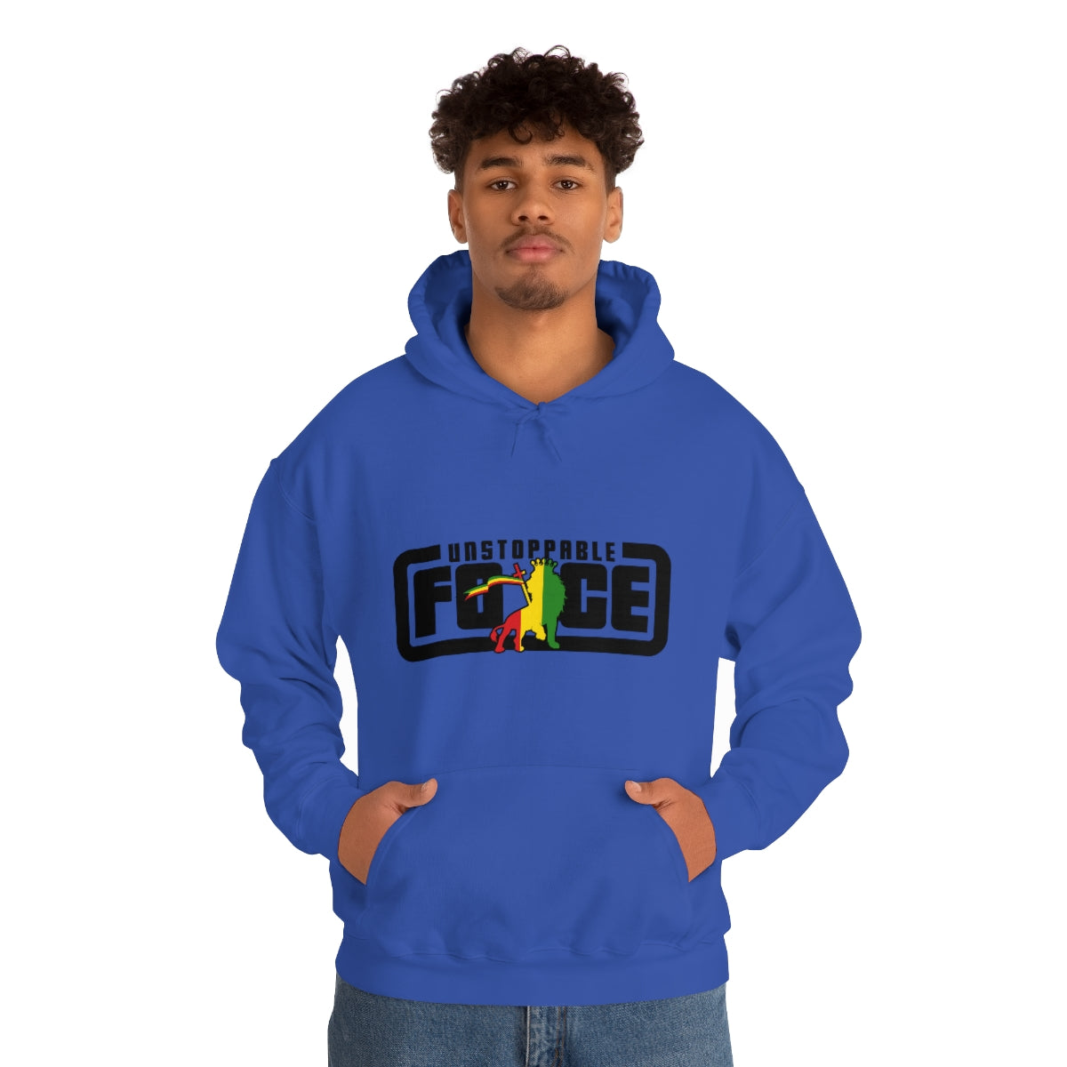 Unstoppable Force Unisex Heavy Blend™ Hooded Sweatshirt