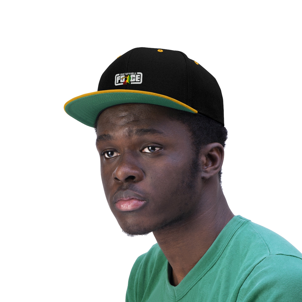 Unstoppable Force Unisex Flat Bill Hat