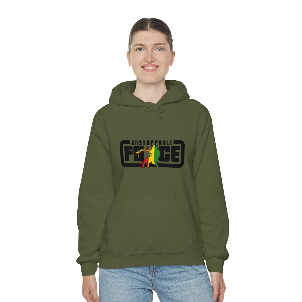 Unstoppable Force Unisex Heavy Blend™ Hooded Sweatshirt