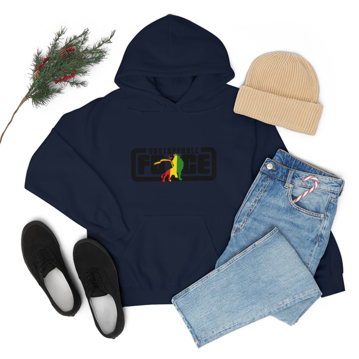Unstoppable Force Unisex Heavy Blend™ Hooded Sweatshirt