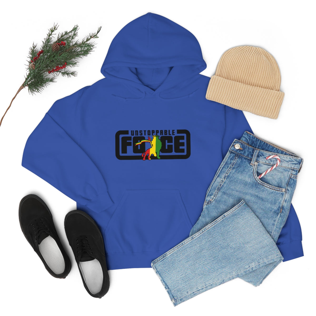 Unstoppable Force Unisex Heavy Blend™ Hooded Sweatshirt