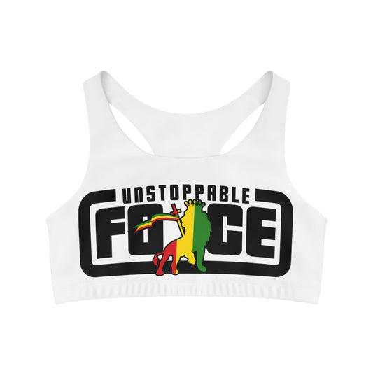 Unstoppable Force Seamless Sports Bra (AOP)