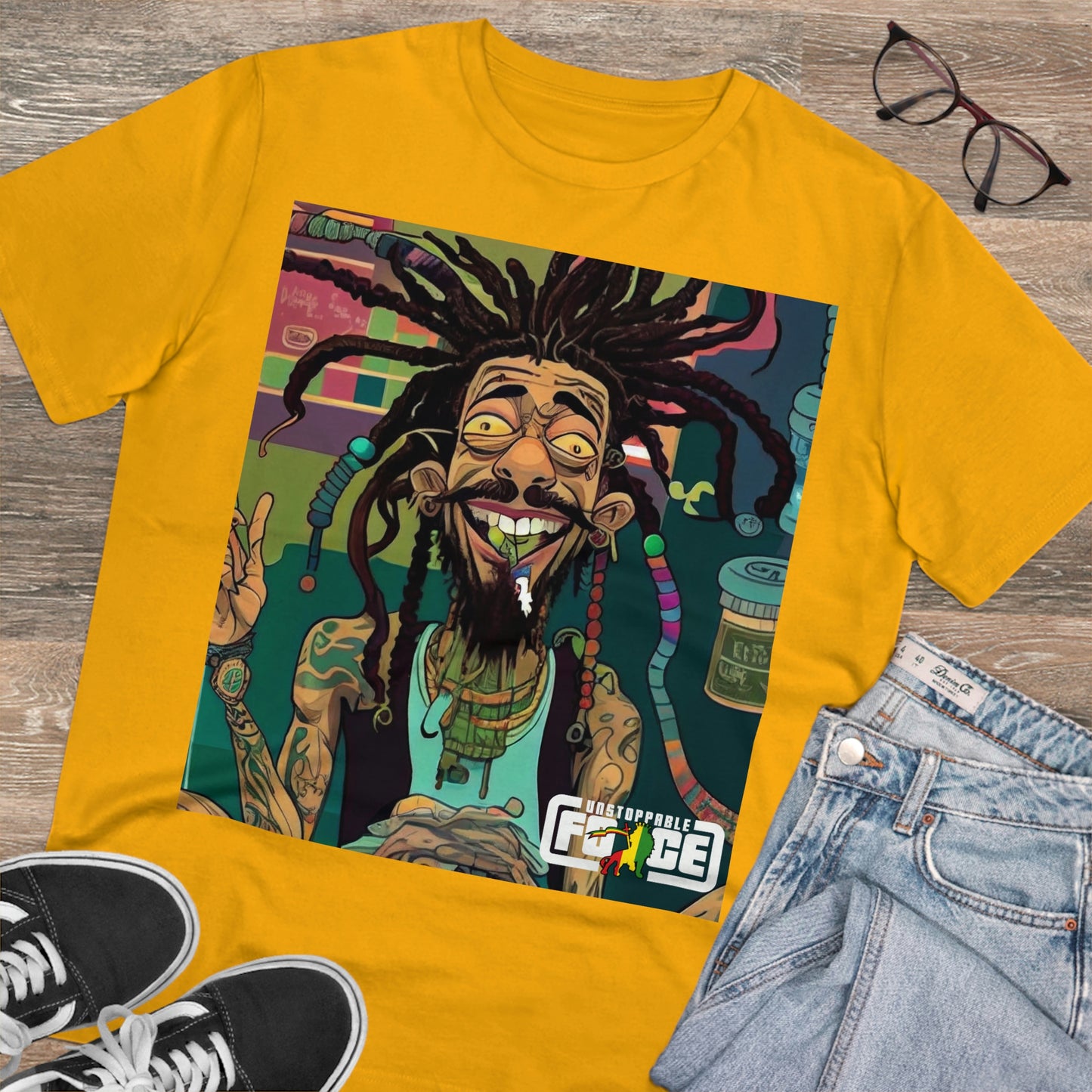 UFB Tattooed Rasta S02 Organic Creator T-shirt - Unisex