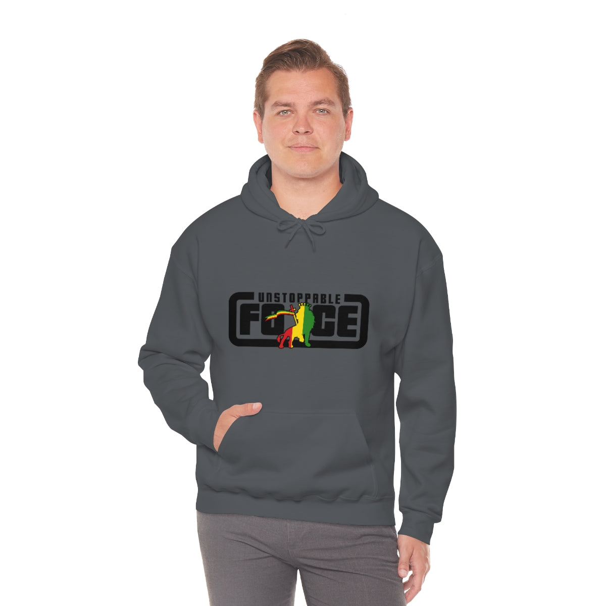 Unstoppable Force Unisex Heavy Blend™ Hooded Sweatshirt
