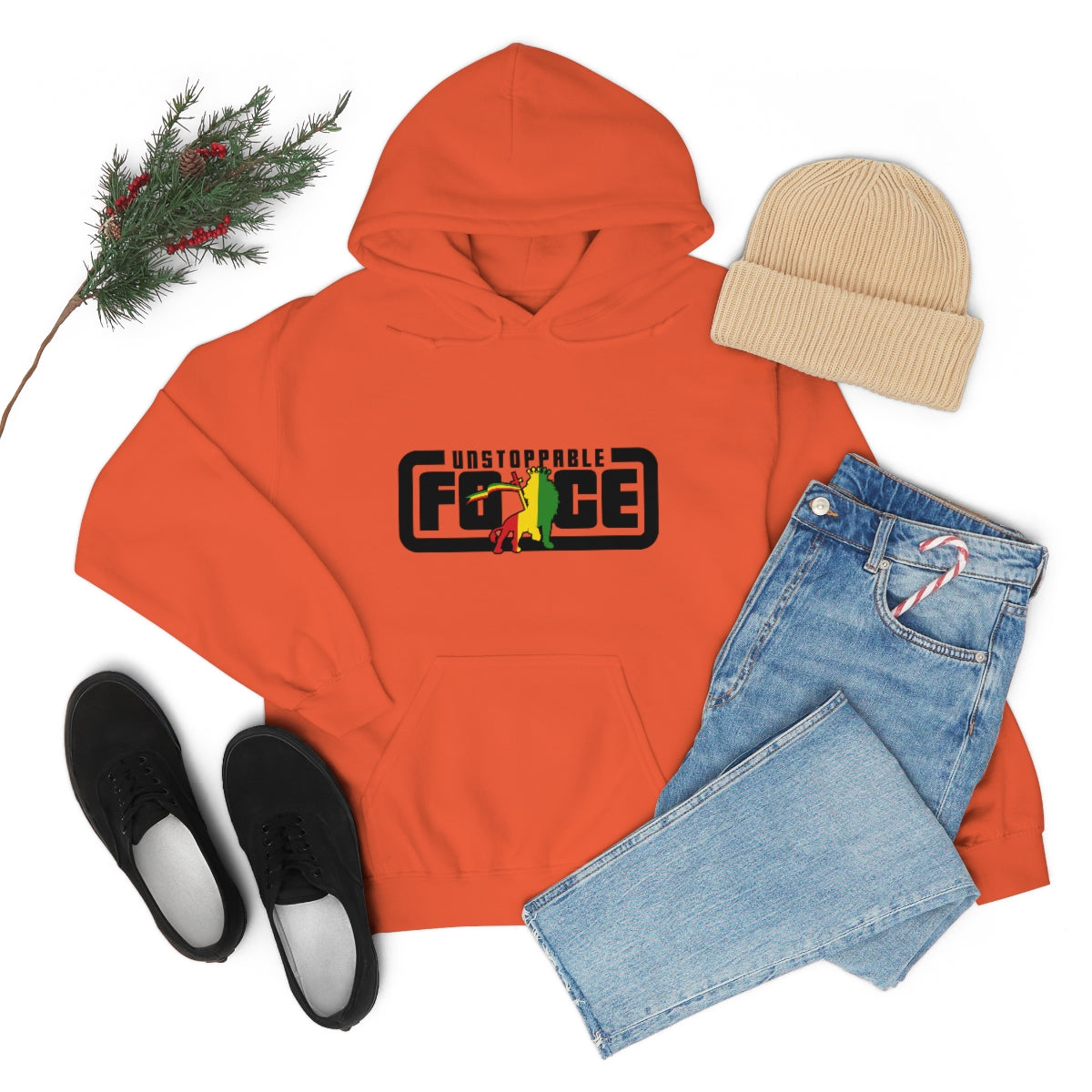 Unstoppable Force Unisex Heavy Blend™ Hooded Sweatshirt