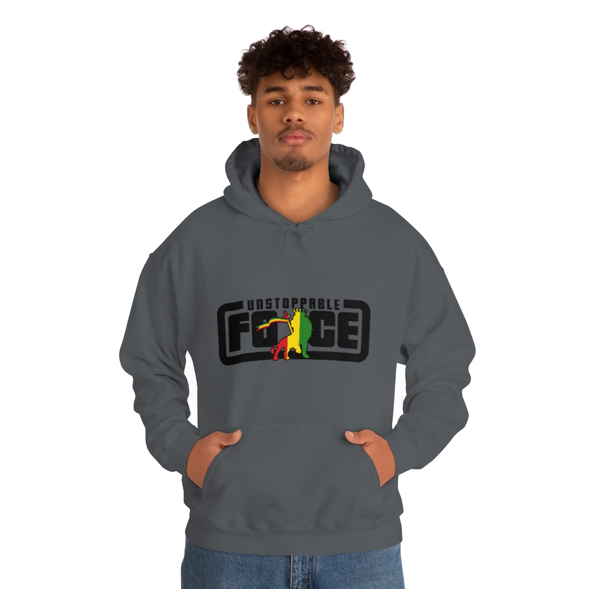 Unstoppable Force Unisex Heavy Blend™ Hooded Sweatshirt