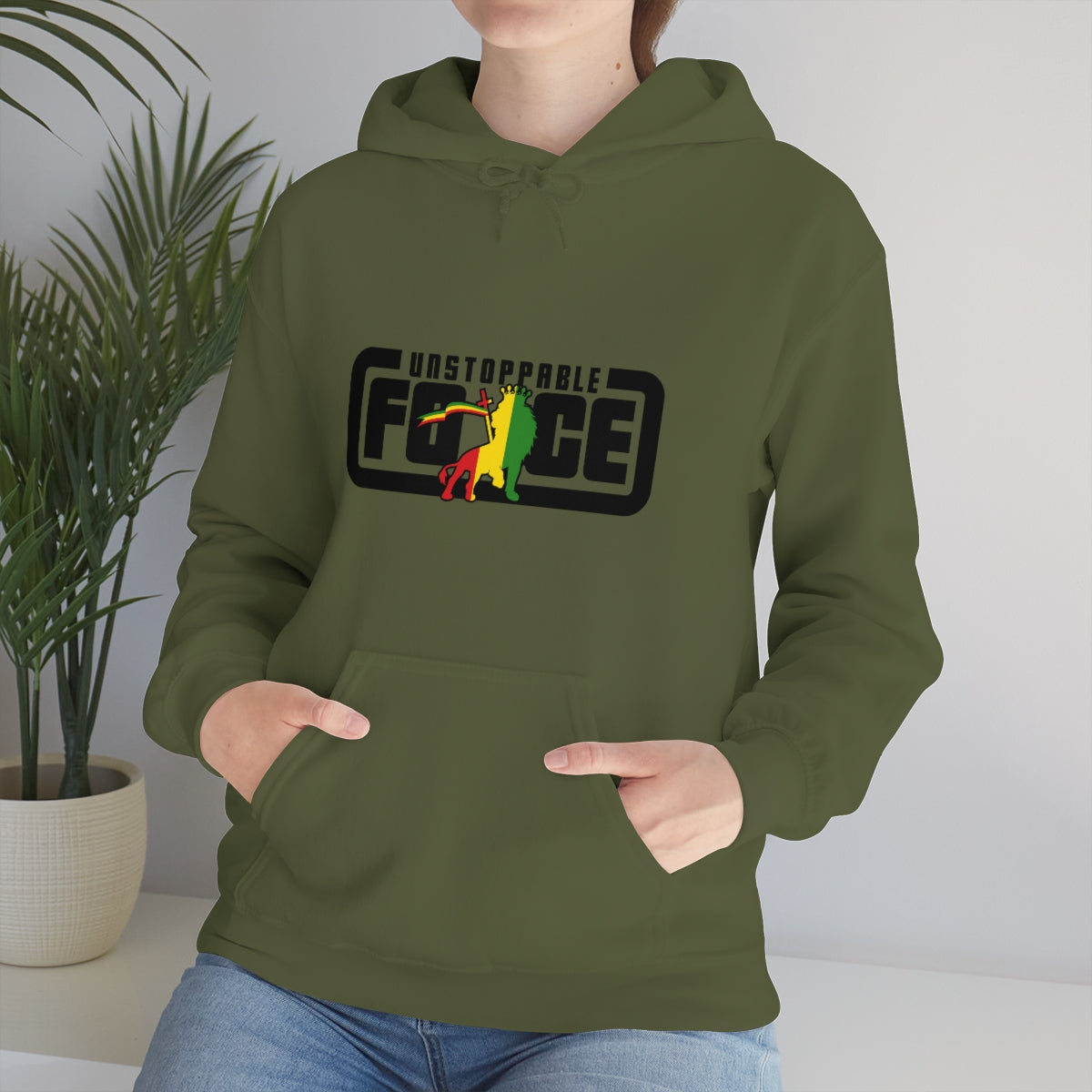 Unstoppable Force Unisex Heavy Blend™ Hooded Sweatshirt