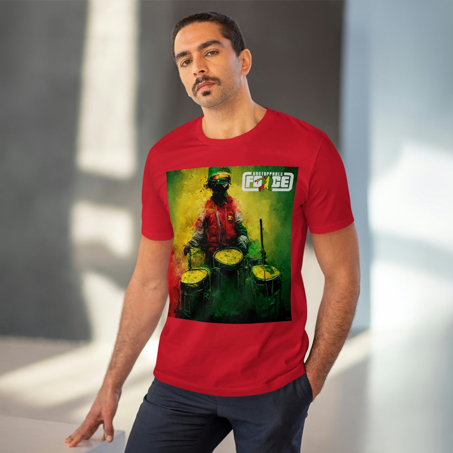 UFB Drummer S01 Organic Creator T-shirt - Unisex