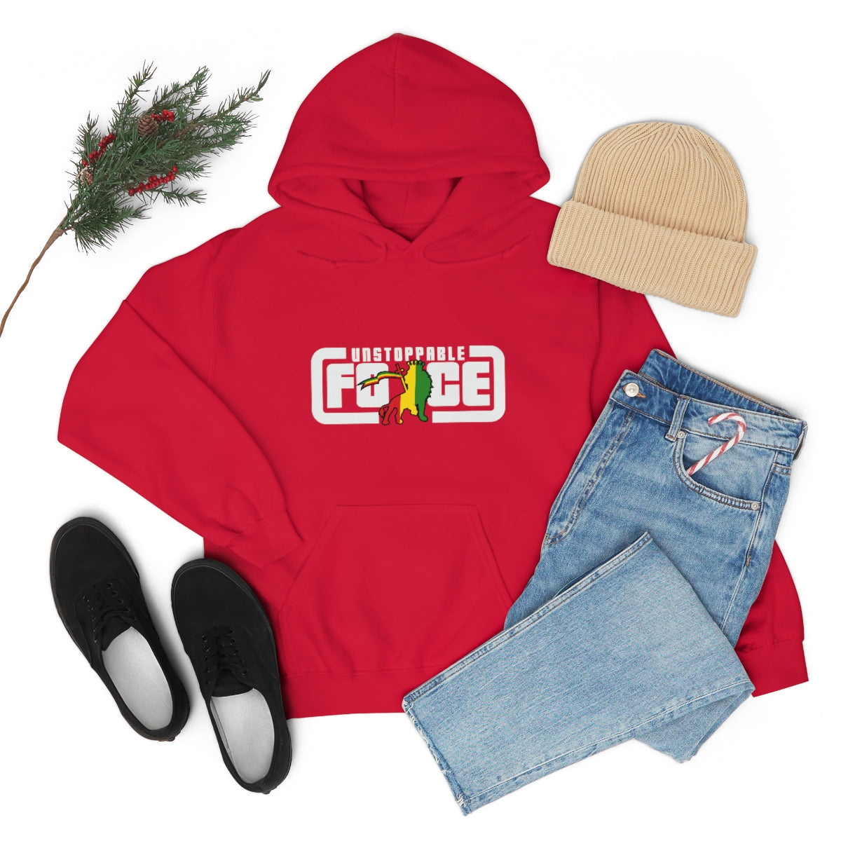 Unstoppable Force Unisex Heavy Blend™ Hooded Sweatshirt