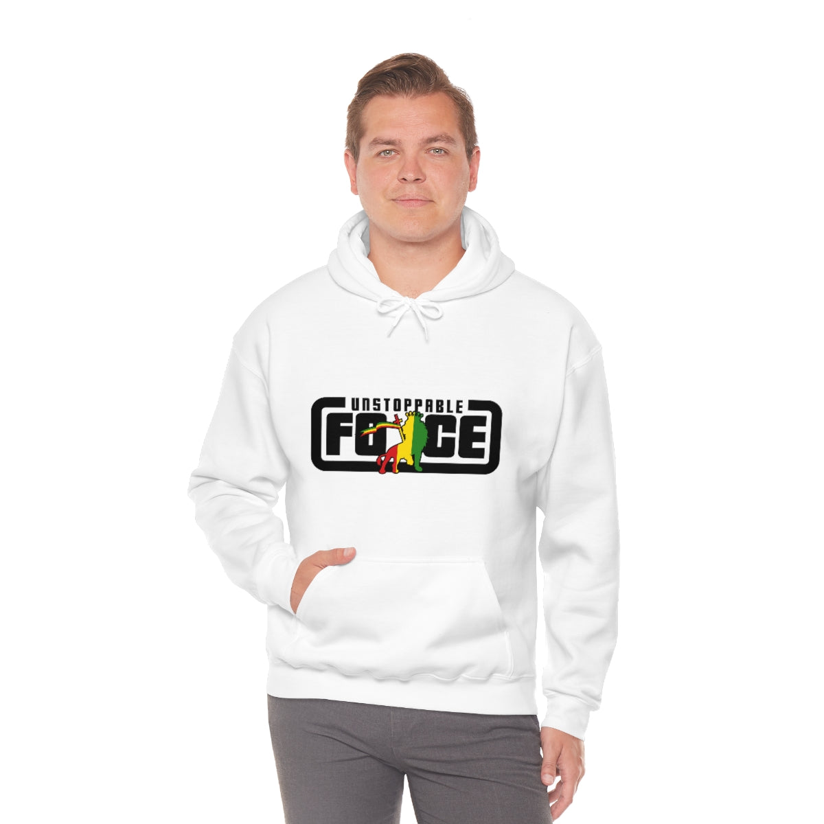 Unstoppable Force Unisex Heavy Blend™ Hooded Sweatshirt