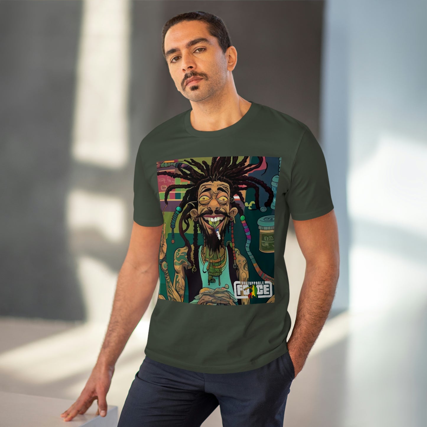 UFB Tattooed Rasta S02 Organic Creator T-shirt - Unisex