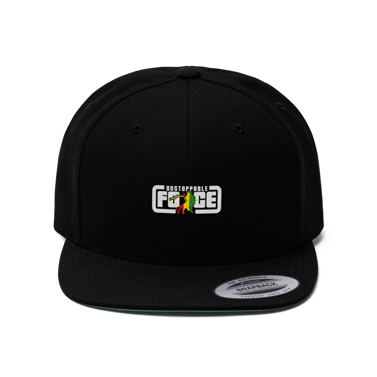 Unstoppable Force Unisex Flat Bill Hat
