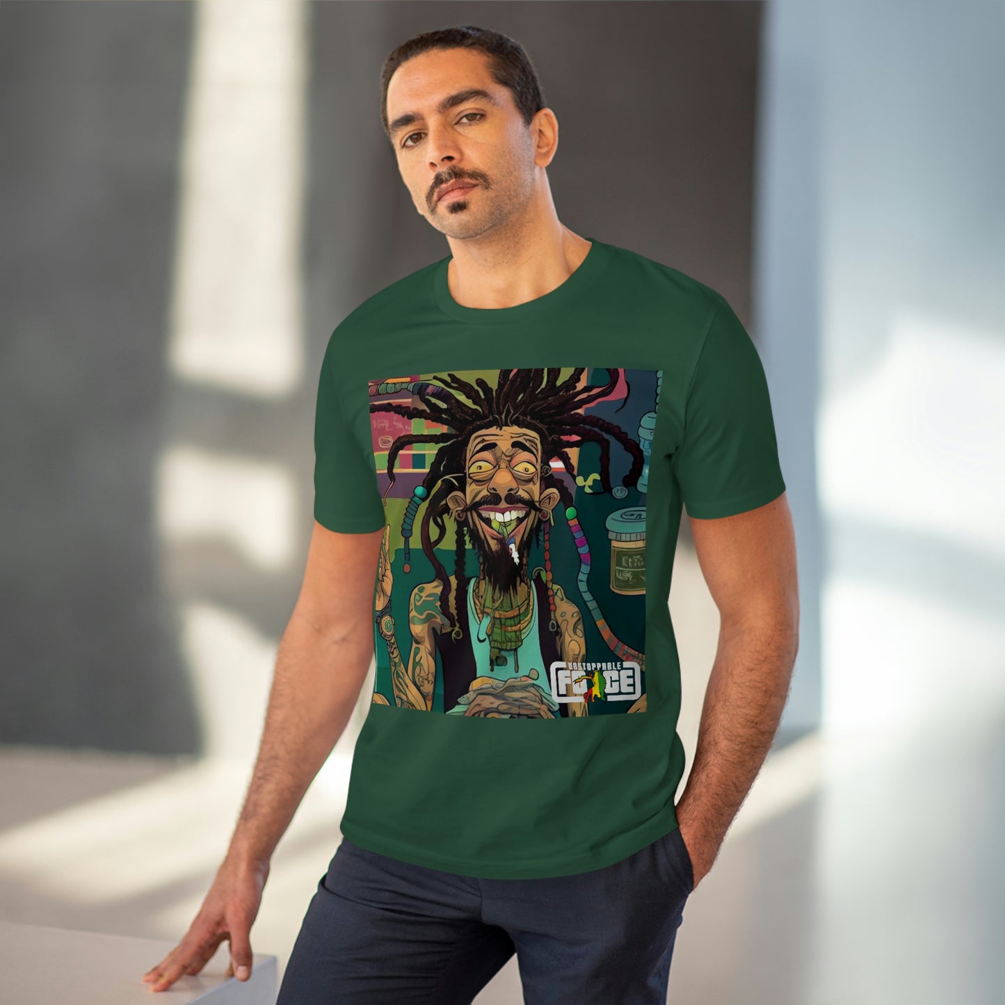 UFB Tattooed Rasta S02 Organic Creator T-shirt - Unisex