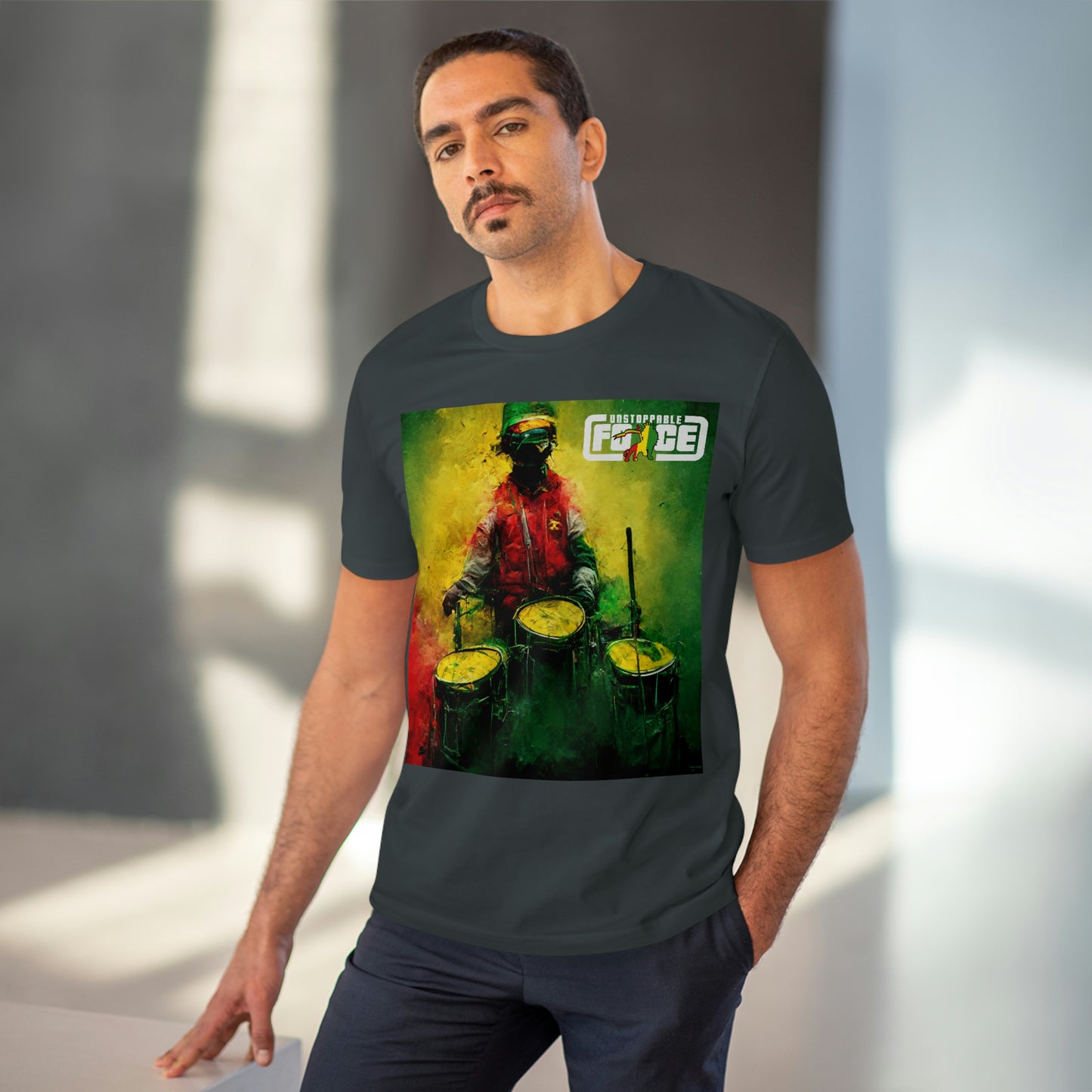 UFB Drummer S01 Organic Creator T-shirt - Unisex