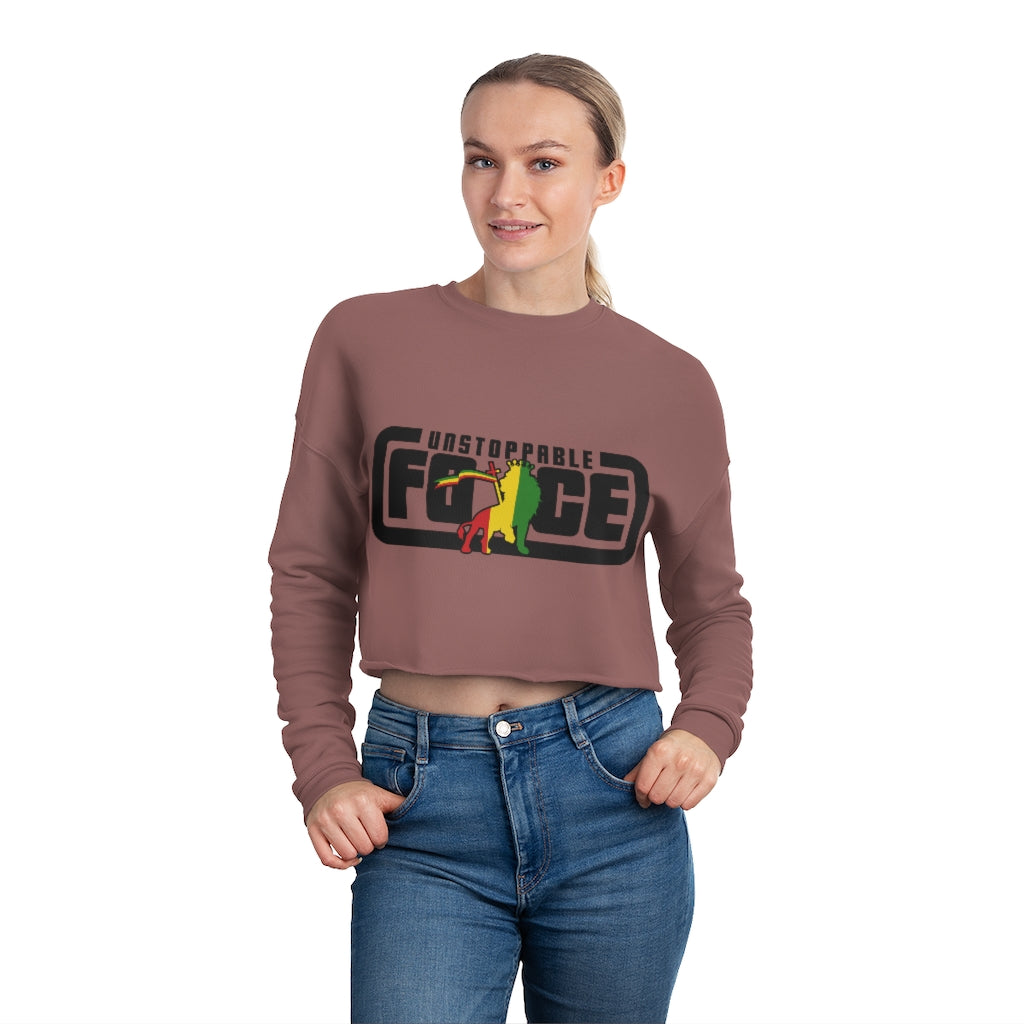 Unstoppable Force Women's Cropped Sweatshirt
