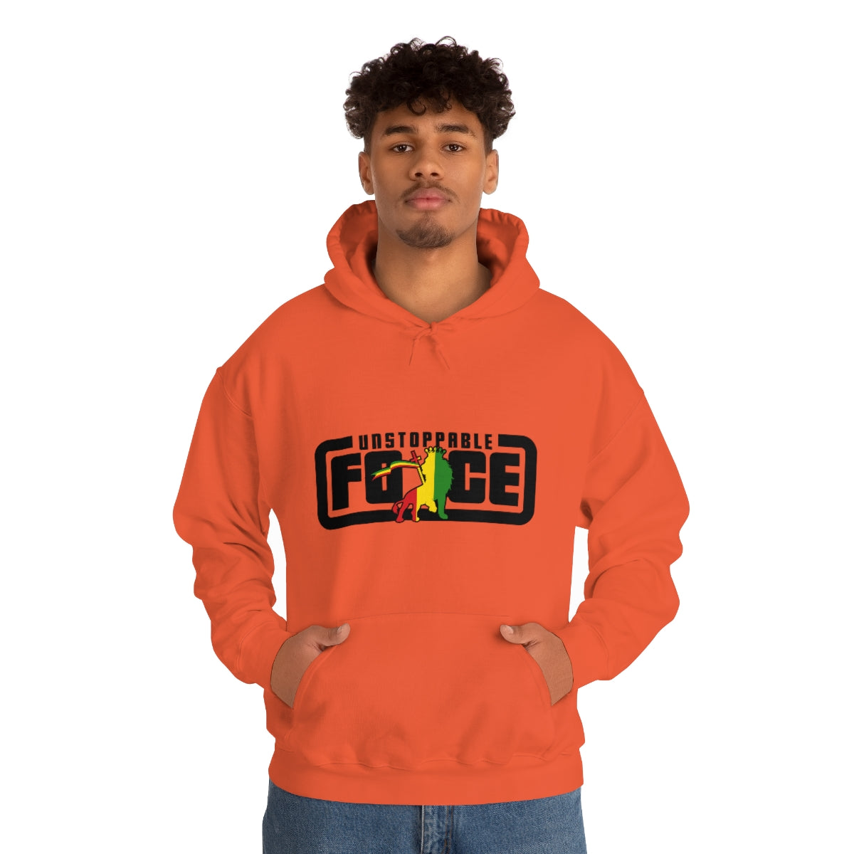 Unstoppable Force Unisex Heavy Blend™ Hooded Sweatshirt